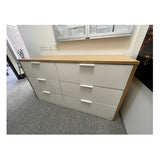 Lateral Files with Laminate Surround