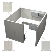 Herman Miller Canvas 8x8 Workstation