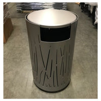 Lakeside Grass Trash Bin
