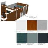 Herman Miller Canvas 4-Pack Cluster