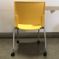 Rio Tablet Chairs, Grey & Yellow