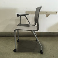 Rio Tablet Chairs, Grey & Yellow